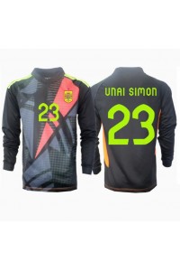 Spania Unai Simon #23 Keeper Fotballdrakt Borte Klær EM 2024 Lange ermer